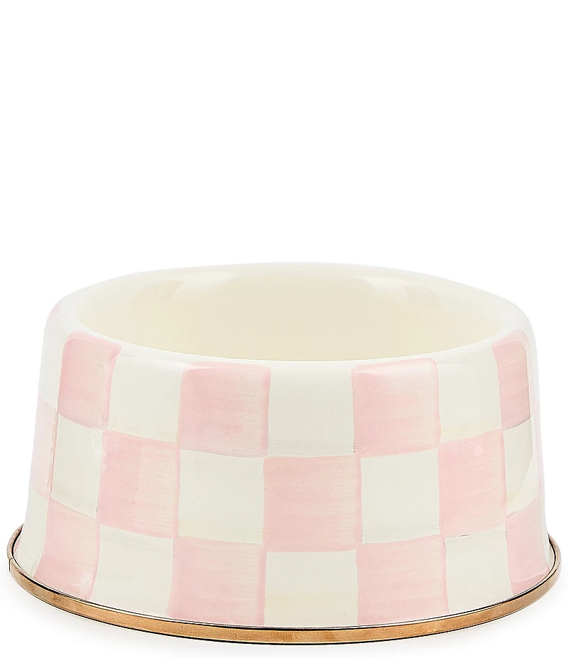 MacKenzie-Childs Courtly Checks® Pet Dish