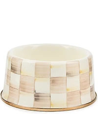 MacKenzie-Childs Courtly Checks® Pet Dish