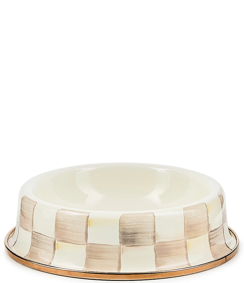 MacKenzie-Childs Courtly Checks® Pet Dish