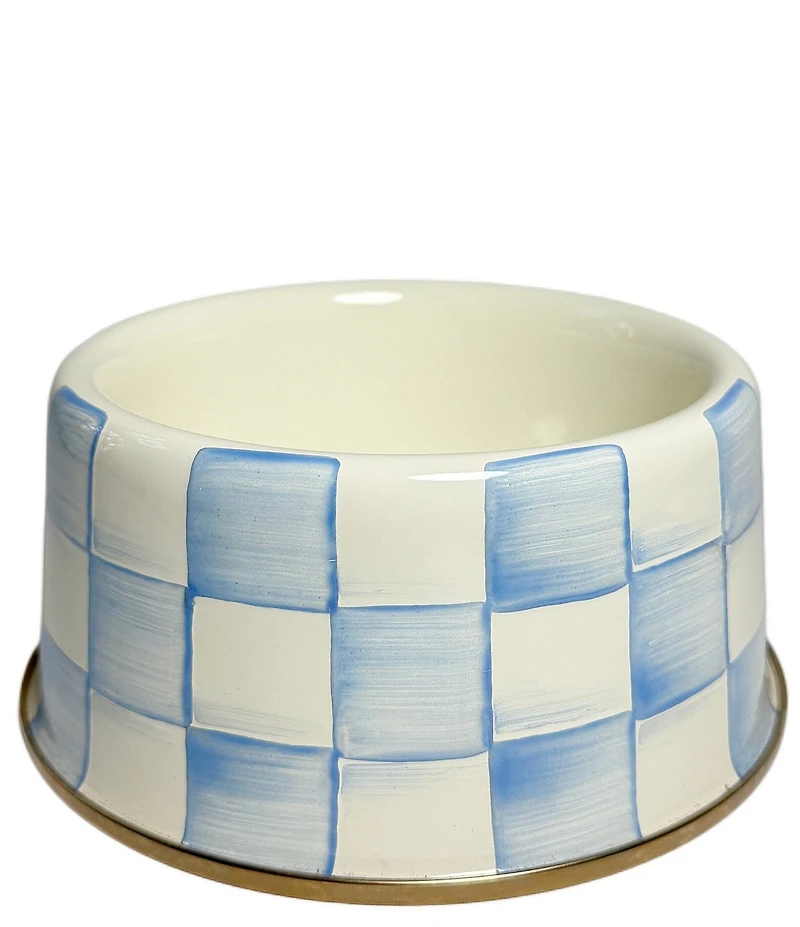 MacKenzie-Childs Courtly Checks® Pet Dish
