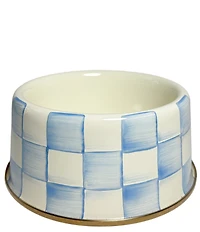 MacKenzie-Childs Courtly Checks® Pet Dish
