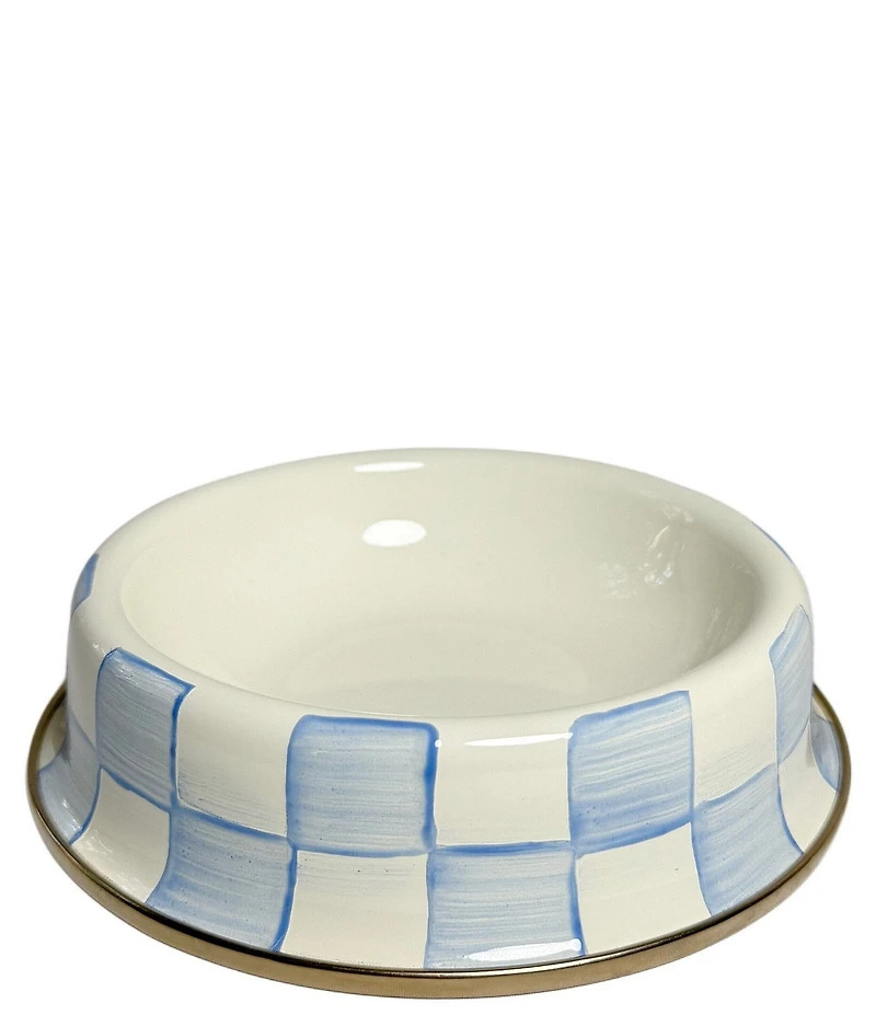 MacKenzie-Childs Courtly Checks® Pet Dish