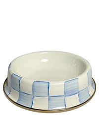 MacKenzie-Childs Courtly Checks® Pet Dish
