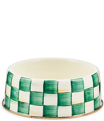 MacKenzie-Childs Courtly Checks® Pet Dish