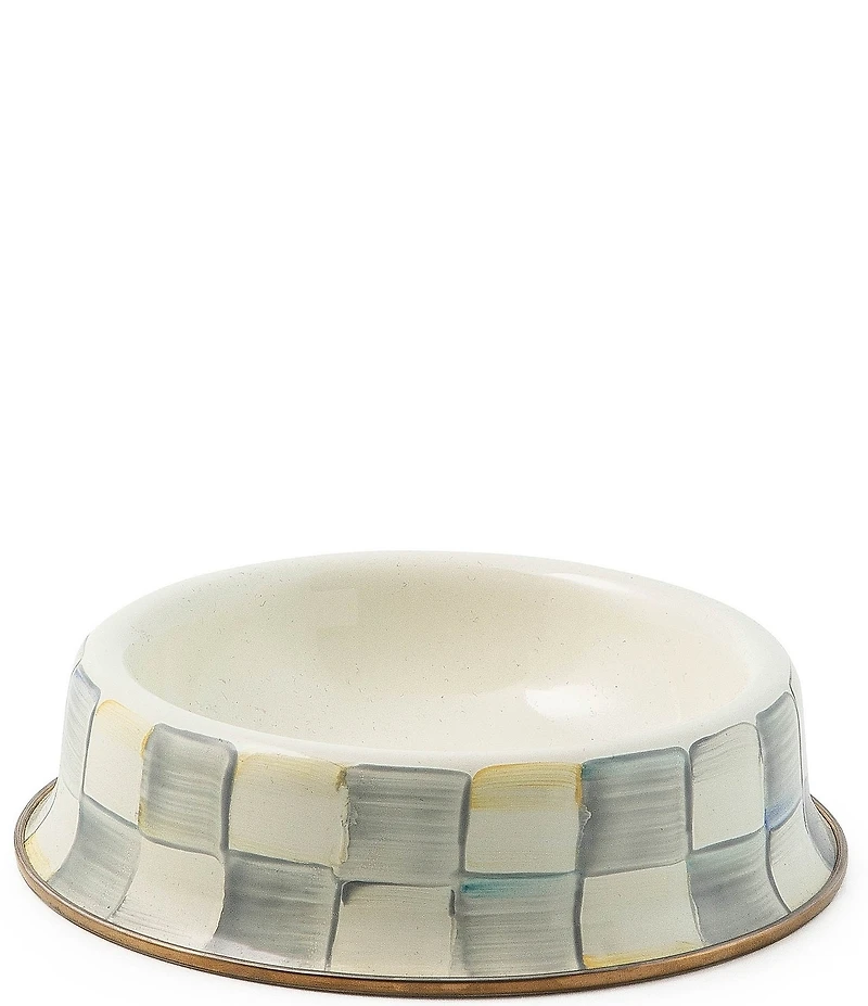 MacKenzie-Childs Courtly Checks® Pet Dish