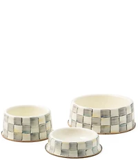 MacKenzie-Childs Courtly Checks® Pet Dish