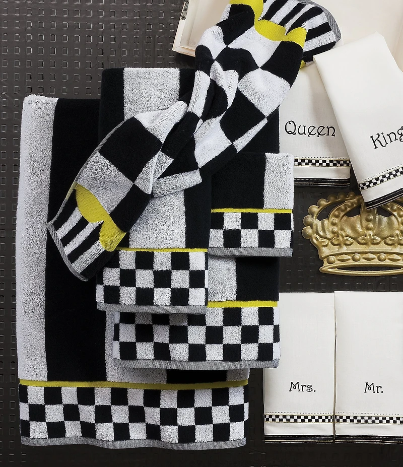 MacKenzie-Childs Courtly Stripe Bath Towels
