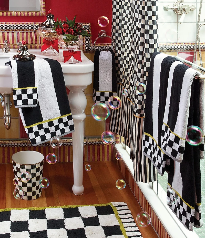 MacKenzie-Childs Courtly Stripe Bath Towels