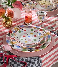 MacKenzie-Childs Day at the Fair Salad/Dessert Plate