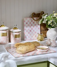 MacKenzie-Childs English Garden Enamel Canister