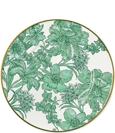 MacKenzie-Childs English Garden Enamel Salad/Dessert Plate