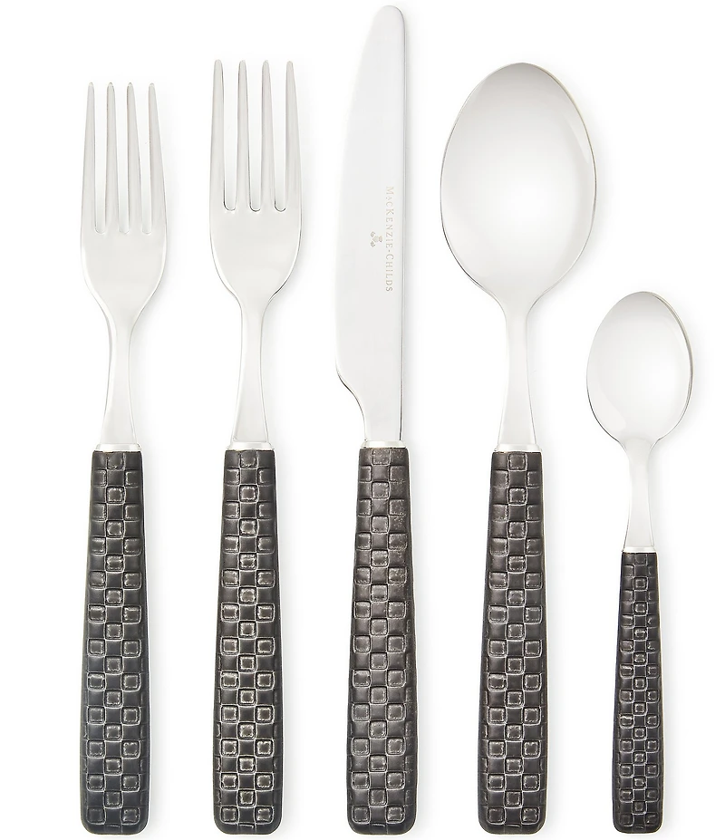 MacKenzie-Childs Everyday 5-Piece Stainless Steel Place Setting Set