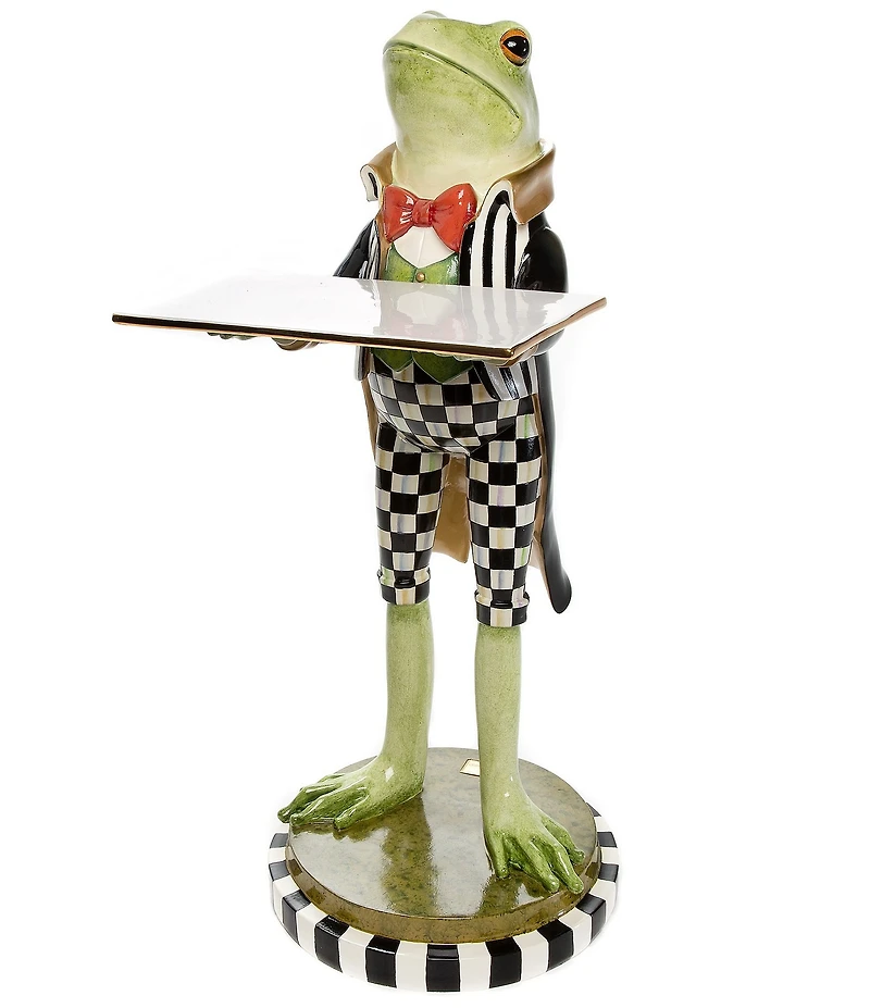 MacKenzie-Childs Fergal the Frog Butler Figurine