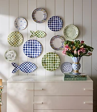 MacKenzie-Childs Fern Forest Salad/Dessert Plate