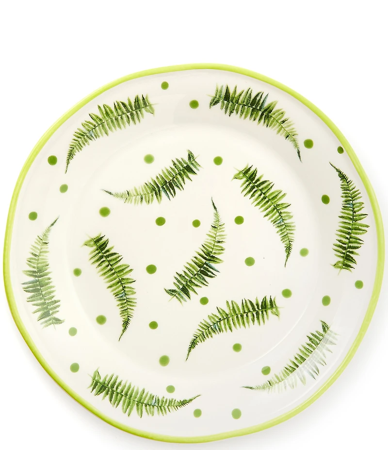 MacKenzie-Childs Fern Forest Salad/Dessert Plate