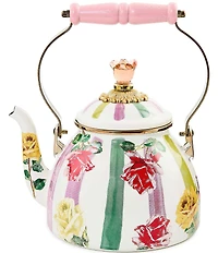 MacKenzie-Childs Garden Gala Enamel Tea Kettle, 2-Qt.
