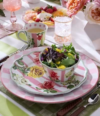 MacKenzie-Childs Garden Gala Stoneware Serving Bowl