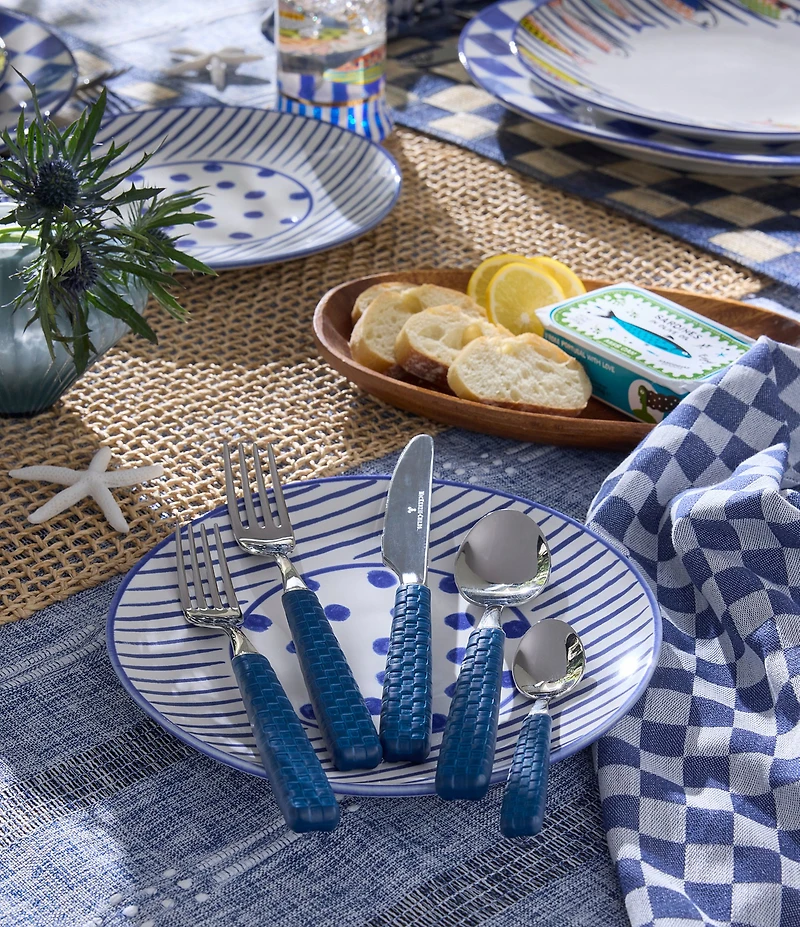 MacKenzie-Childs Go Fish Salad/Dessert Plate