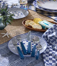 MacKenzie-Childs Go Fish Salad/Dessert Plate