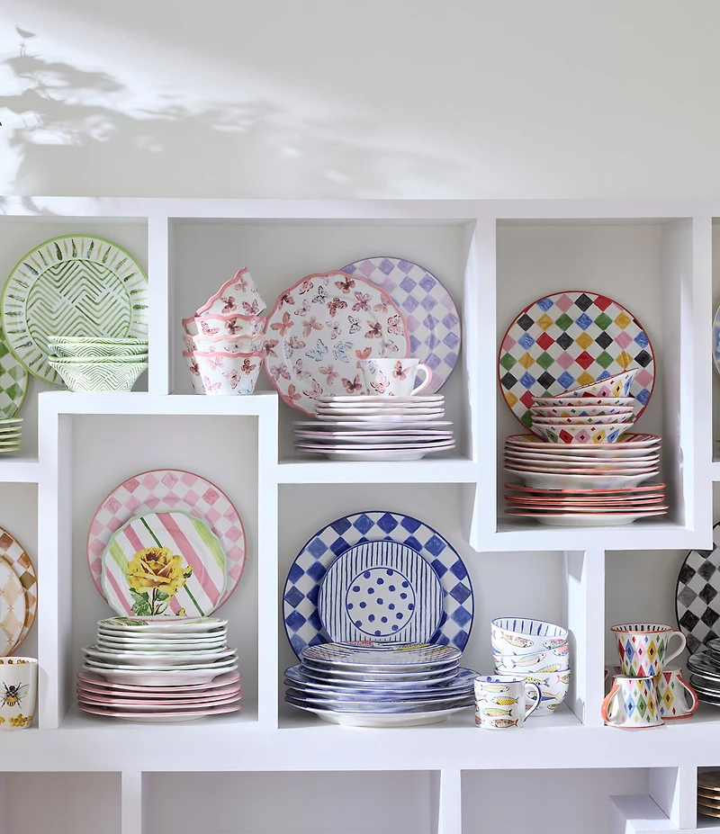 MacKenzie-Childs Go Fish Salad/Dessert Plate