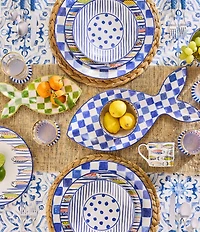 MacKenzie-Childs Go Fish Serving Platters, Set of 2
