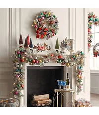 MacKenzie-Childs Granny Kitsch Santa and Company Figurine