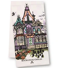 MacKenzie-Childs Haunted House Printed Dish Towel