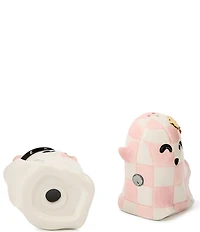 MacKenzie-Childs Halloween Collection Hocus Pocus Ghost Salt & Pepper Shaker Set