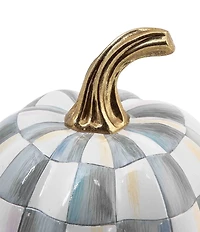 MacKenzie-Childs Harvest Collection Mini Check® Pumpkin