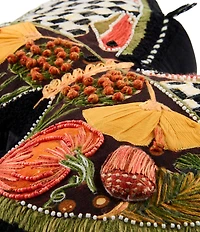 MacKenzie-Childs Harvest Collection Moth Shaped Pillow