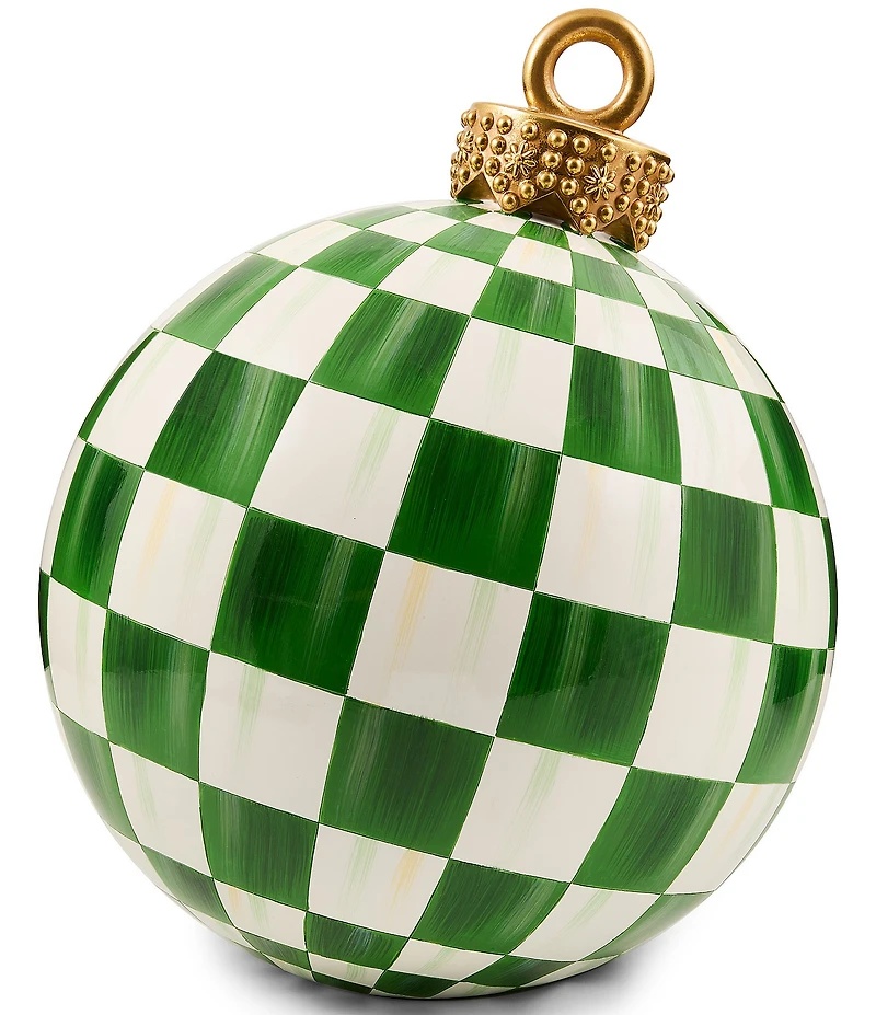 MacKenzie-Childs Check Tabletop Ornament Figurine