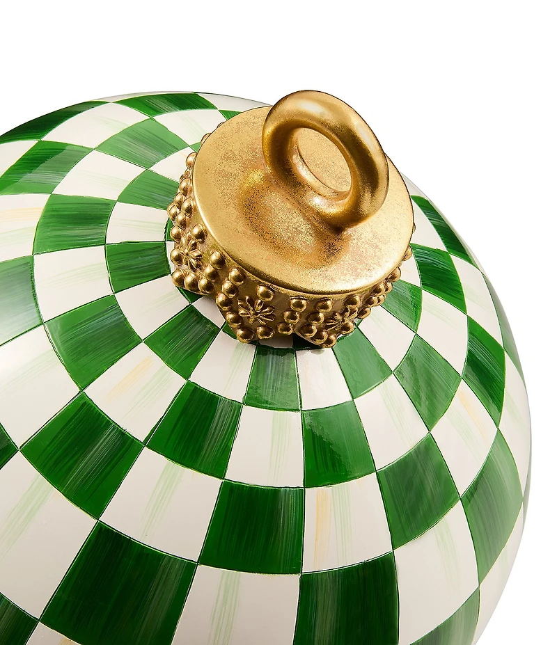 MacKenzie-Childs Check Tabletop Ornament Figurine
