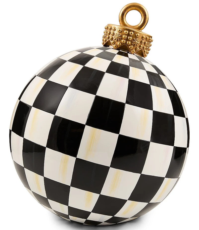 MacKenzie-Childs Check Tabletop Ornament Figurine