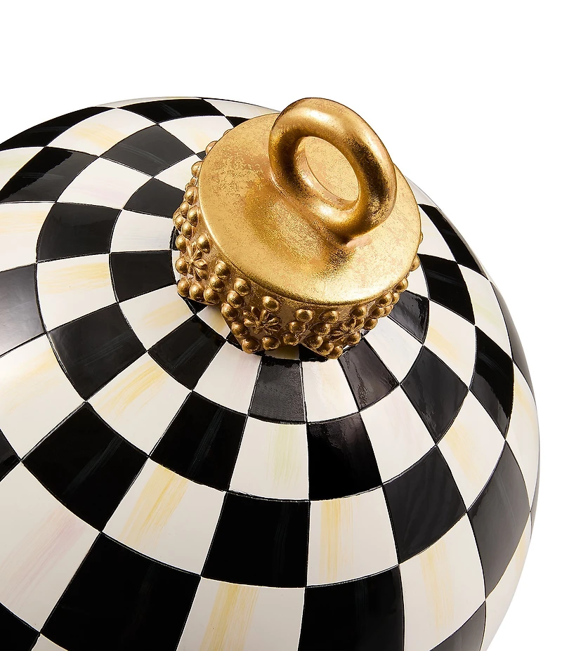 MacKenzie-Childs Check Tabletop Ornament Figurine