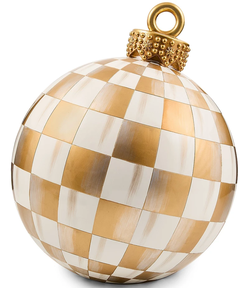 MacKenzie-Childs Check Tabletop Ornament Figurine