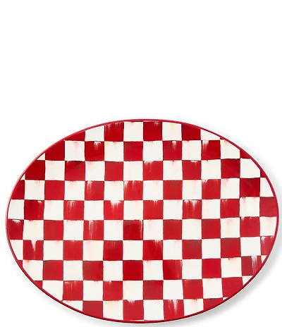 MacKenzie-Childs Check Serving Platter