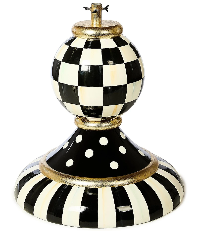 MacKenzie-Childs Holiday Collection Courtly Check Tree Stand