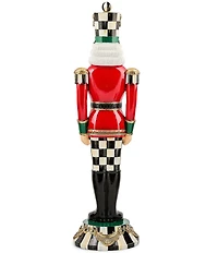 MacKenzie-Childs Holiday Collection Courtly Classic Resin Nutcracker Solider Figurine