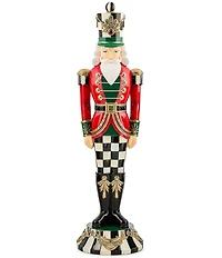 MacKenzie-Childs Holiday Collection Courtly Classic Resin Nutcracker Solider Figurine