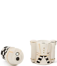 MacKenzie-Childs Holiday Collection Courtly Noel Nutcracker Salt & Pepper Set