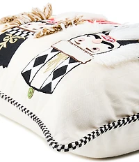 MacKenzie-Childs Holiday Collection Courtly Nutcracker Lumbar Throw Pillow