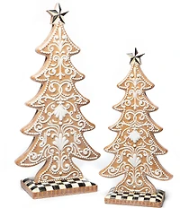 MacKenzie-Childs Holiday Collection Gingerbread Cookie Large Tree