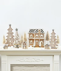 MacKenzie-Childs Holiday Collection Gingerbread Cookie Large Tree