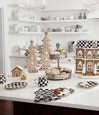 MacKenzie-Childs Holiday Collection Gingerbread Cookie Large Tree