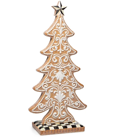 MacKenzie-Childs Holiday Collection Gingerbread Cookie Large Tree