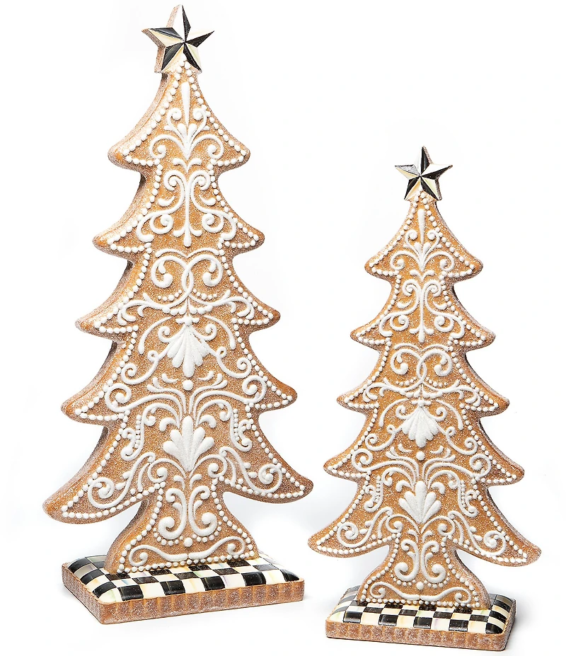 MacKenzie-Childs Holiday Collection Gingerbread Cookie Tree