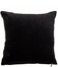 MacKenzie-Childs Holiday Collection Jolly Beaded Ornaments Throw Square Pillow