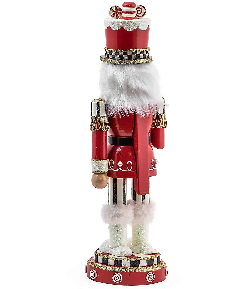 MacKenzie-Childs Holiday Collection Peppermint Nutcracker