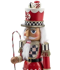 MacKenzie-Childs Holiday Collection Peppermint Nutcracker
