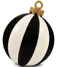 MacKenzie-Childs Holiday Collection Stripe Medium Tabletop Ornament Figurine
